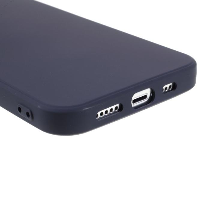 X-Level - X-LEVEL iPhone 13 Skal Liquid Silicone Mörkblå 6.1 tum