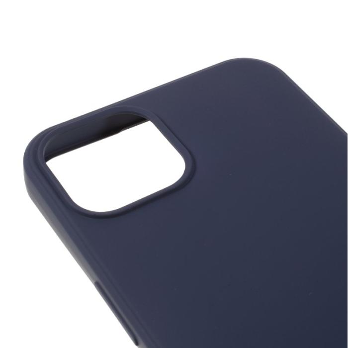 X-Level - X-LEVEL iPhone 13 Skal Liquid Silicone Mörkblå 6.1 tum