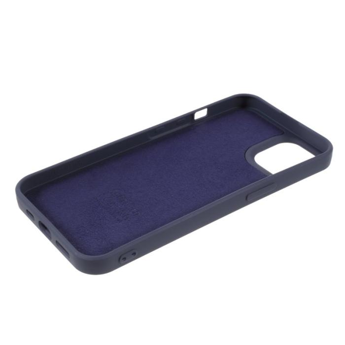 X-Level - X-LEVEL iPhone 13 Skal Liquid Silicone Mörkblå 6.1 tum