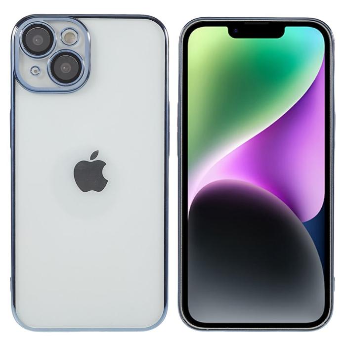 X-Level - X-LEVEL iPhone 13 Skal TPU+PC Blå med Kameralinsskydd