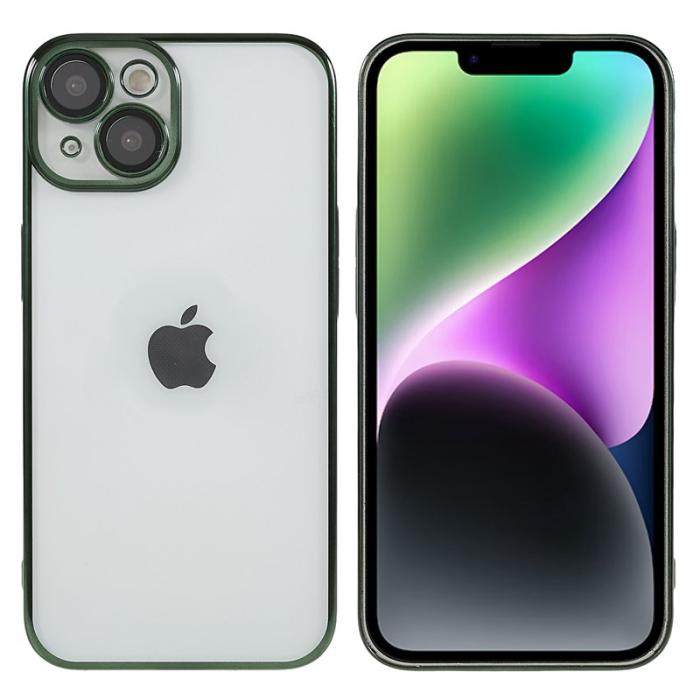 X-Level - X-LEVEL iPhone 13 Skal TPU+PC Electroplating Grön