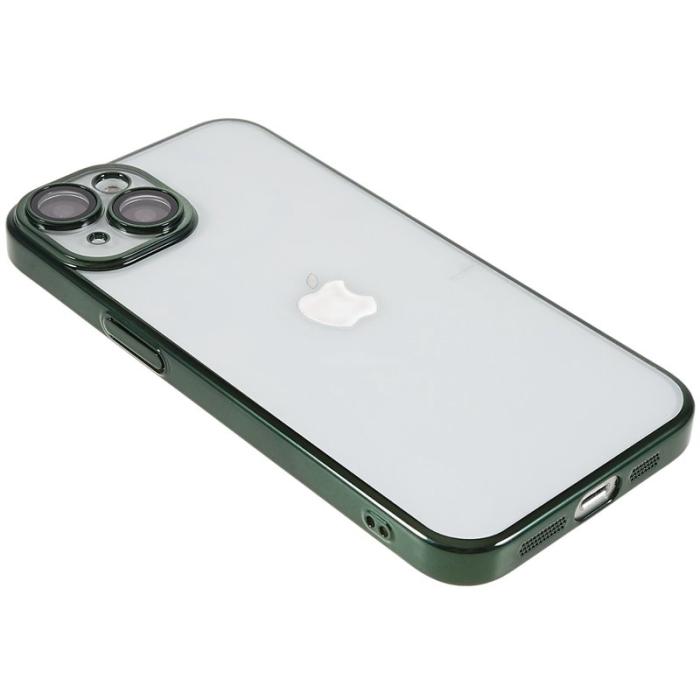 X-Level - X-LEVEL iPhone 13 Skal TPU+PC Electroplating Grön