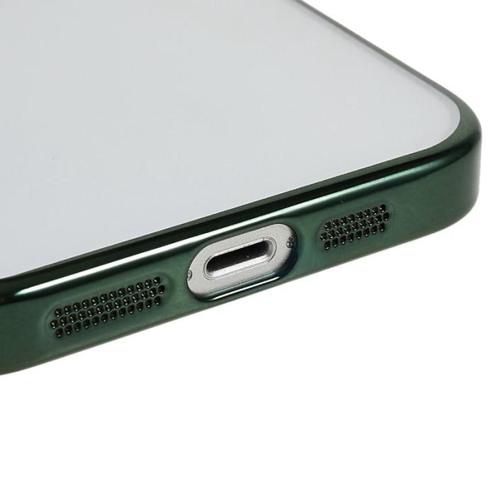 X-Level - X-LEVEL iPhone 13 Skal TPU+PC Electroplating Grön
