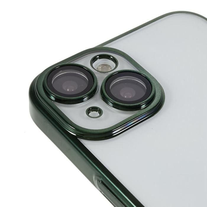 X-Level - X-LEVEL iPhone 13 Skal TPU+PC Electroplating Grön