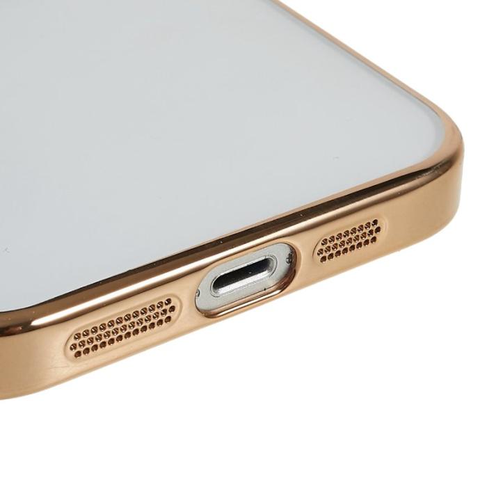 X-Level - X-LEVEL iPhone 13 Skal TPU+PC Electroplating Guld