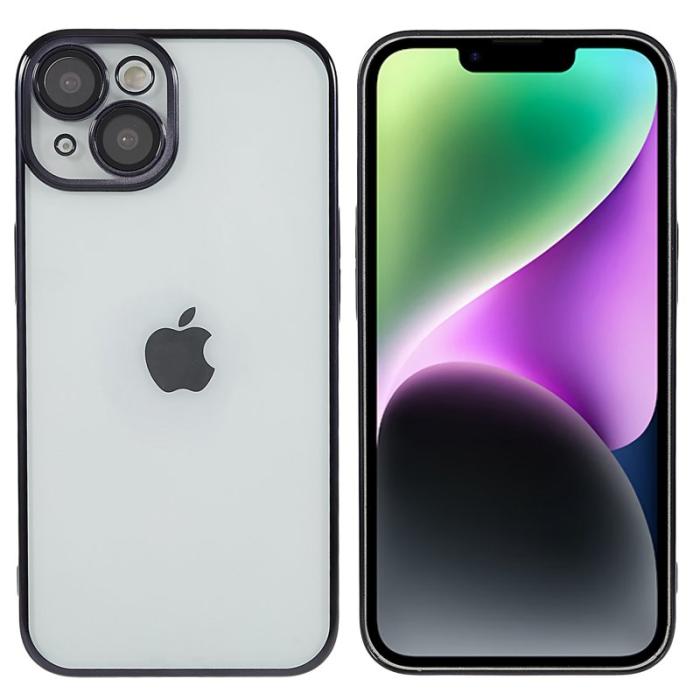 X-Level - X-LEVEL iPhone 13 Skal TPU+PC Svart med Kameralinsskydd