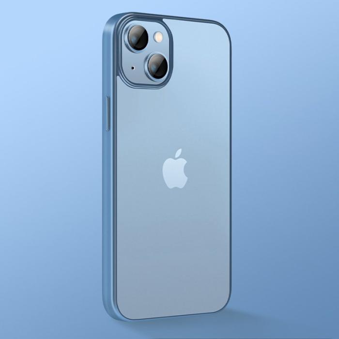 X-Level - X-LEVEL iPhone 14 Plus Skal Nature Color Blå Anti-scratch