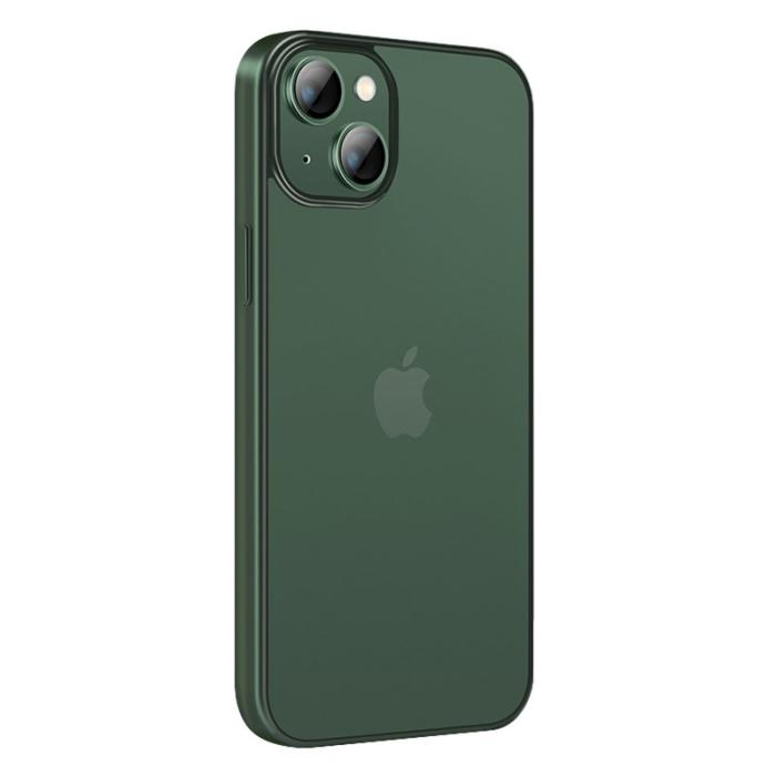 X-Level - X-LEVEL iPhone 14 Plus Skal Nature Color Dark Green