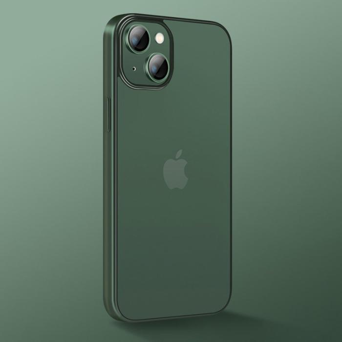 X-Level - X-LEVEL iPhone 14 Plus Skal Nature Color Dark Green