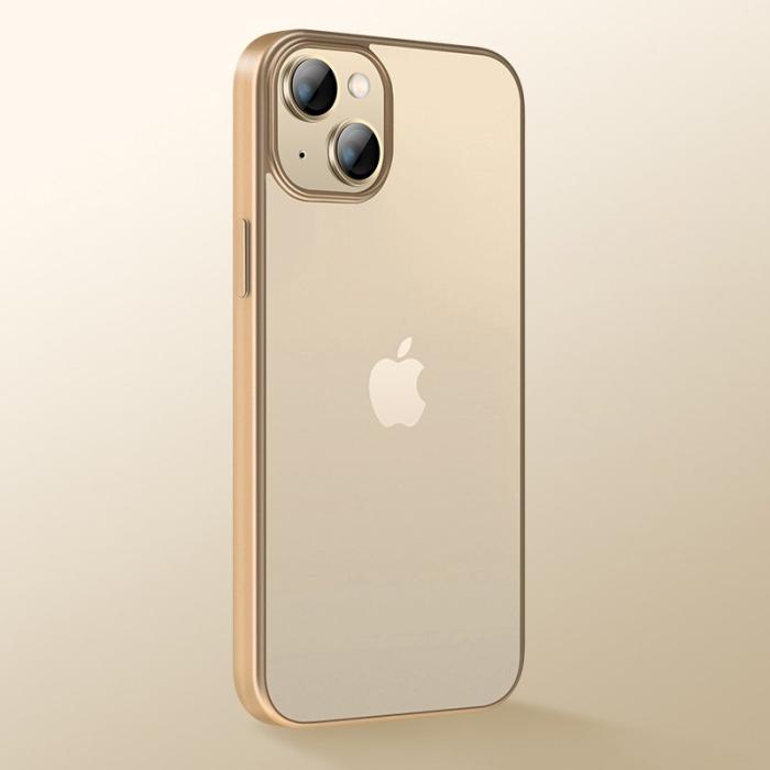 X-Level - X-LEVEL iPhone 14 Plus Skal Nature Color Gold
