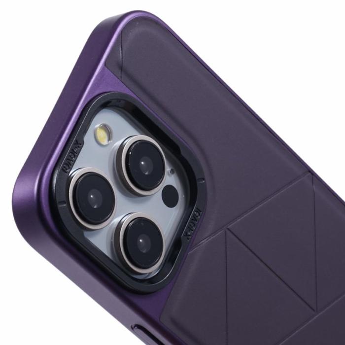 X-Level - X-LEVEL iPhone 14 Pro Max Skal Anti-drop Geometrisk Lila