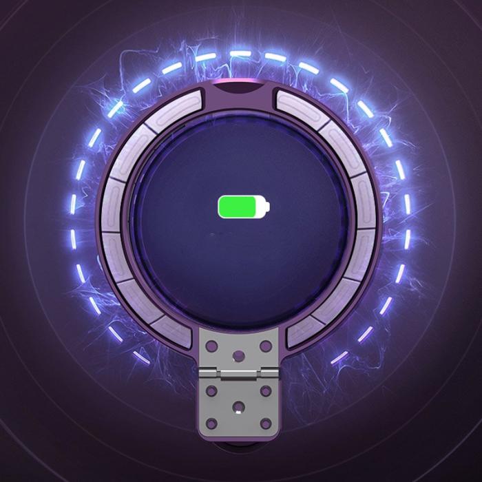 X-Level - X-LEVEL iPhone 14 Pro Max Skal med Magnetisk Ställning - Lila