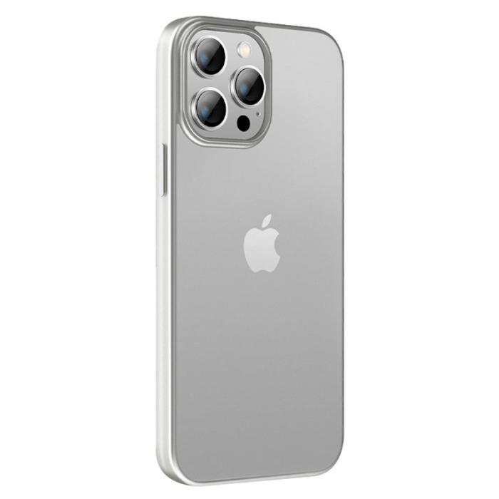 X-Level - X-LEVEL iPhone 14 Pro Max Skal Nature Color Silver Ultra Slim