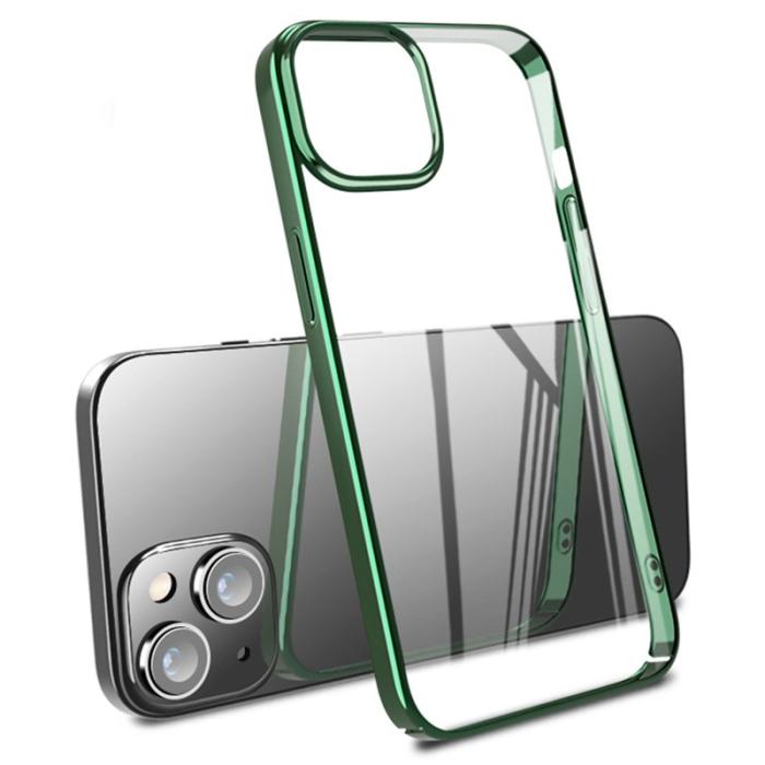 X-Level - X-LEVEL iPhone 15 Plus Skal Anti-Scratch Hård PC Klar - Midnight Green