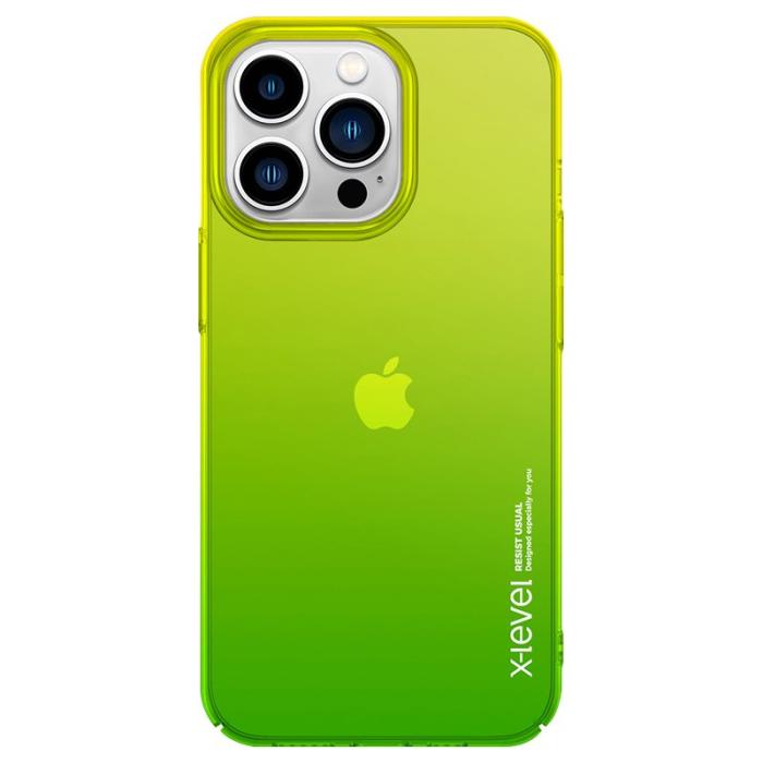 X-Level - X-LEVEL iPhone 15 Pro Max Skal Colorful Series Gult