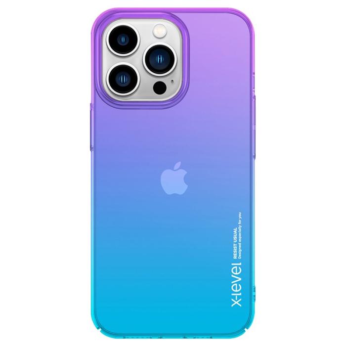 X-Level - X-LEVEL iPhone 15 Pro Max Skal Colorful Series Lila