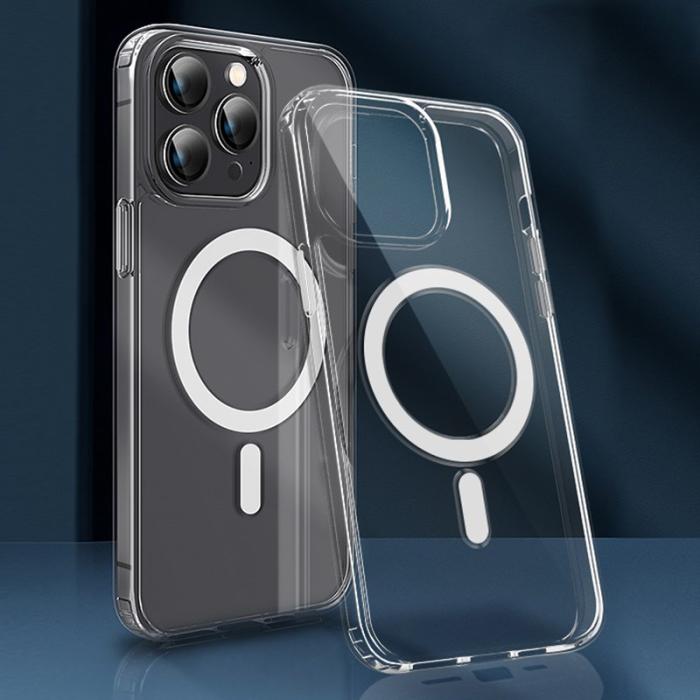 X-Level - X-LEVEL iPhone 15 Pro Max Skal Shockproof Ultra Clear MagSafe