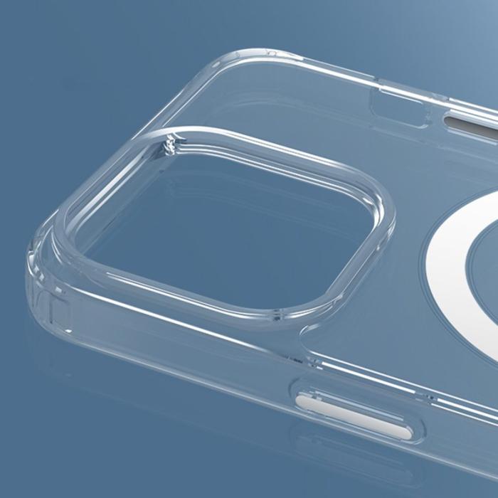 X-Level - X-LEVEL iPhone 15 Pro Max Skal Shockproof Ultra Clear MagSafe