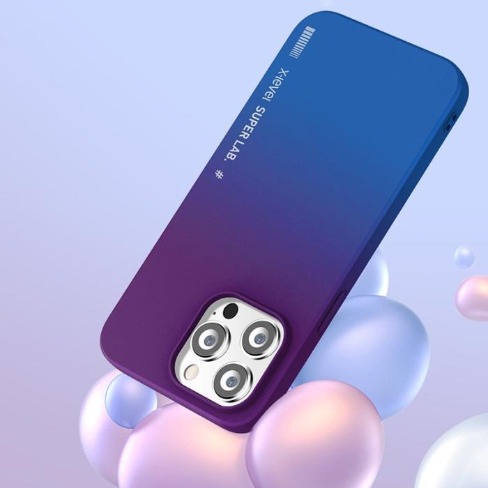 X-Level - X-LEVEL iPhone 15 Pro Rainbow Skal Shockproof Ljusgul