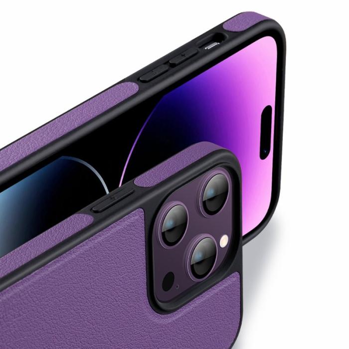 X-Level - X-LEVEL iPhone 15 Pro Skal Shockproof MagSafe Lila