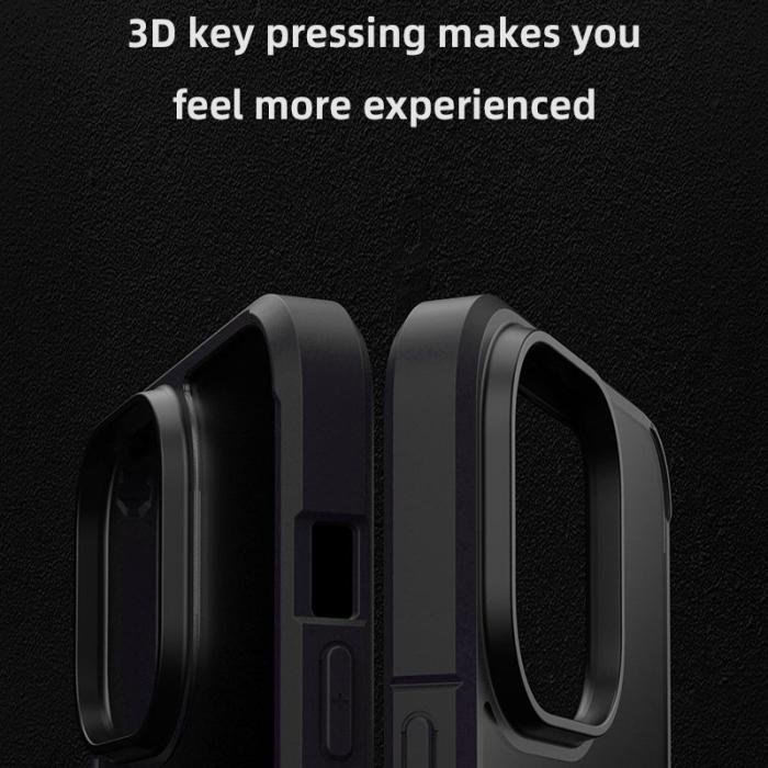 X-Level - X-LEVEL iPhone 15 Pro Skal Shockproof Matte Svart