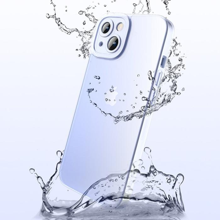 X-Level - X-LEVEL iPhone 15 Skal Tempererat Glas + TPU Skydd - Rosa