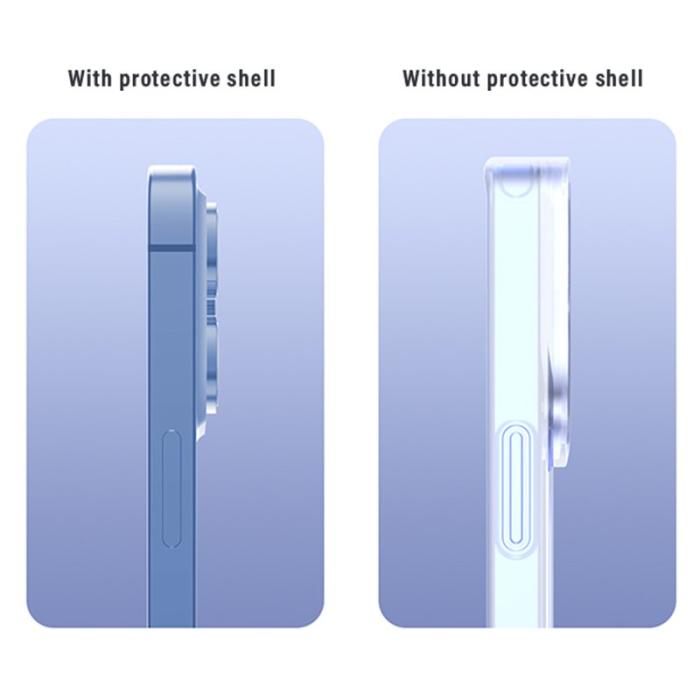 X-Level - X-LEVEL iPhone 15 Skal Tempererat Glas + TPU Skydd - Rosa