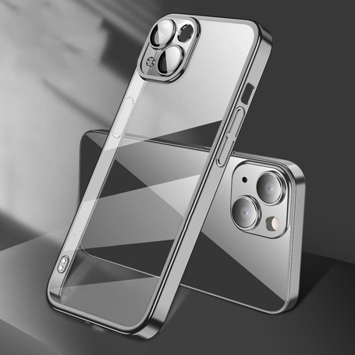 X-Level - X-LEVEL iPhone 15 Skal TPU+PC Svart med Kameralinsskydd