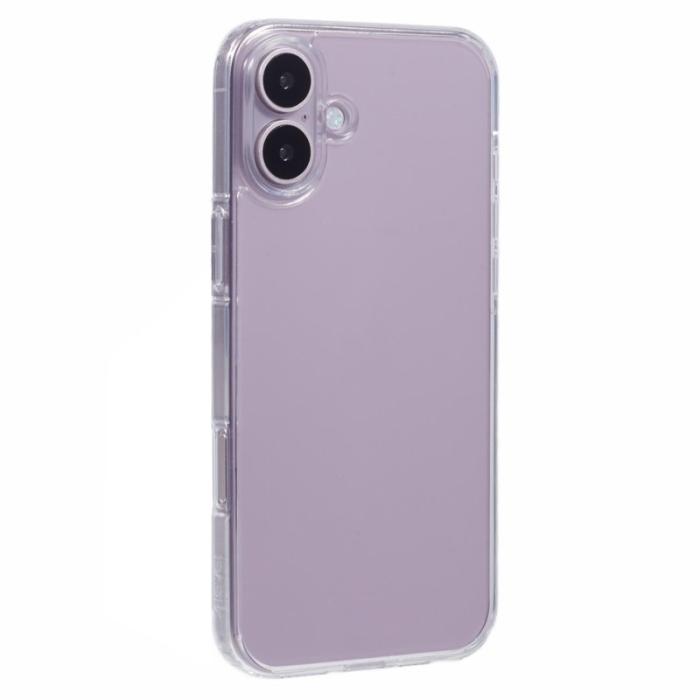 X-Level - X-LEVEL iPhone 16 Plus Skal Akryl + Silikon Transparent