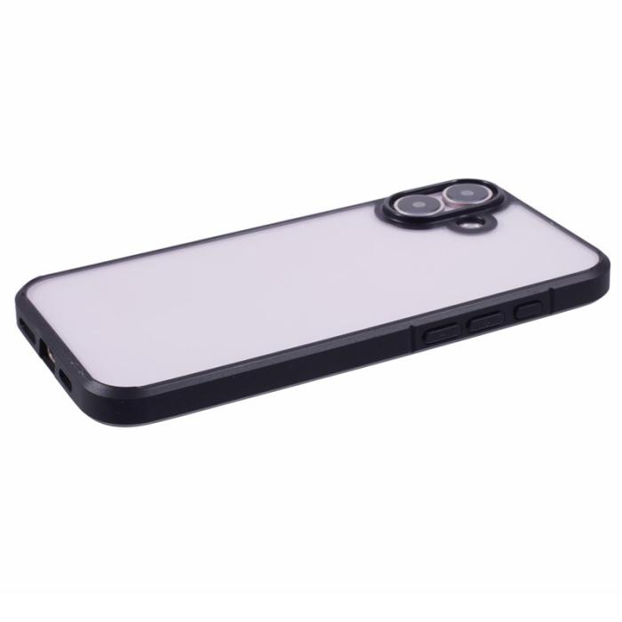 X-Level - X-LEVEL iPhone 16 Plus Skal Akryl+Silikon Anti-Scratch Svart