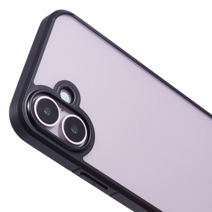 X-Level - X-LEVEL iPhone 16 Plus Skal Akryl+Silikon Anti-Scratch Svart