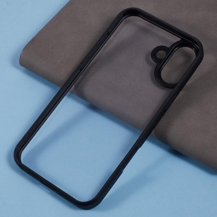 X-Level - X-LEVEL iPhone 16 Plus Skal Akryl+Silikon Anti-Scratch Svart