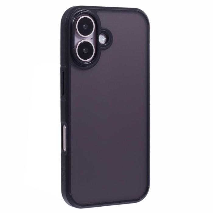 X-Level - X-LEVEL iPhone 16 Plus Skal Anti-Scratch PC+TPU Matt Svart