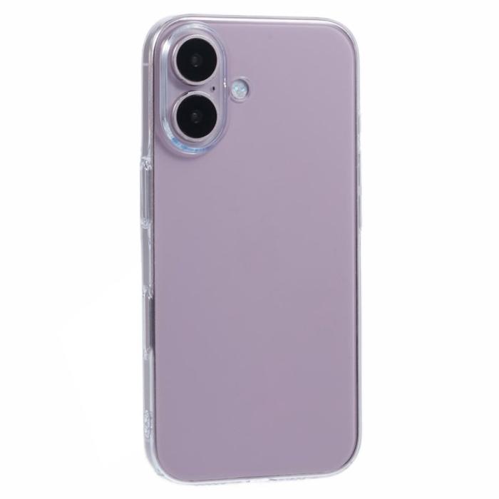 X-Level - X-LEVEL iPhone 16 Plus Skal Hård PC Slim Fit Transparent