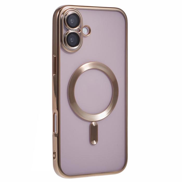 X-Level - X-LEVEL iPhone 16 Plus Skal Magnetiskt TPU Fodral Guld