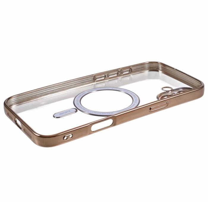 X-Level - X-LEVEL iPhone 16 Plus Skal Magnetiskt TPU Fodral Guld