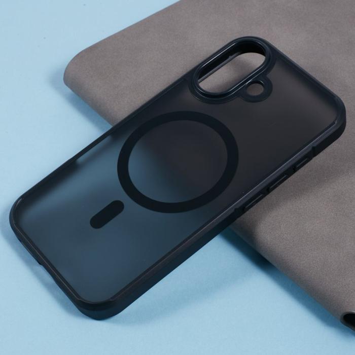X-Level - X-LEVEL iPhone 16 Plus Skal MagSafe PC+TPU Matt Svart