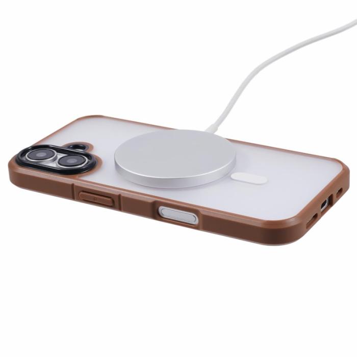 X-Level - X-LEVEL iPhone 16 Plus Skal MagSafe PC+TPU Titan Guld