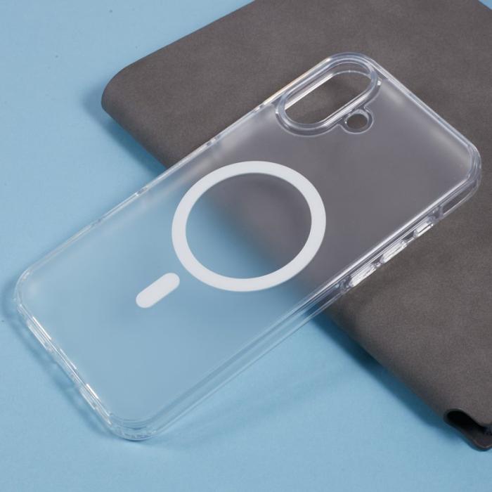 X-Level - X-LEVEL iPhone 16 Plus Skal MagSafe PC+TPU Transparent