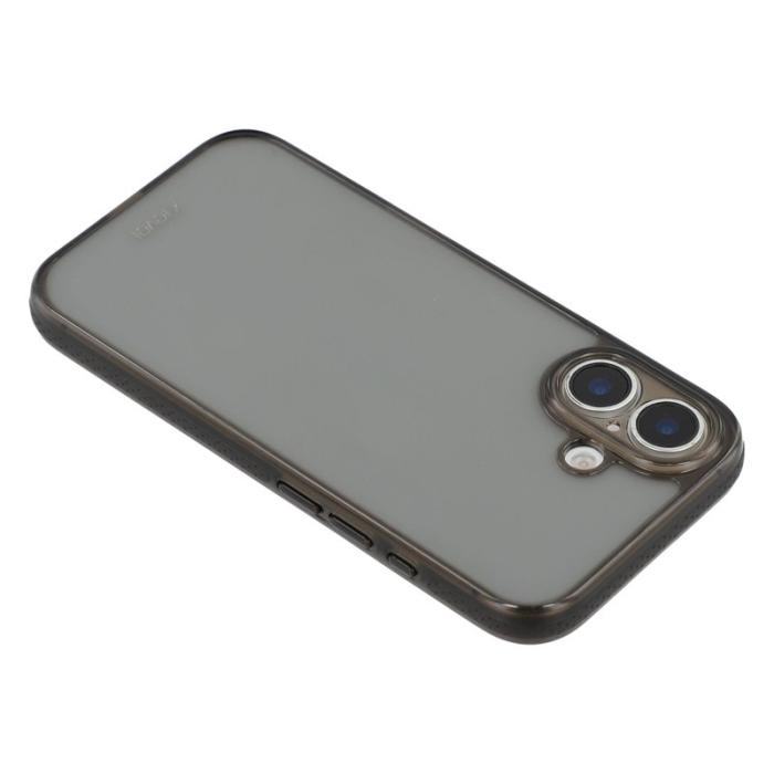 X-Level - X-LEVEL iPhone 16 Plus Skal PC + TPU Transparent Svart