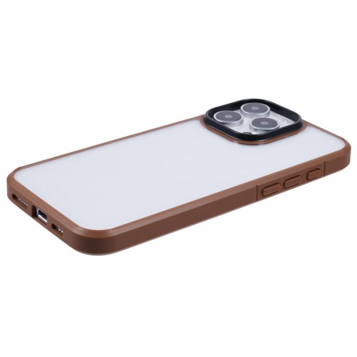 X-Level - X-LEVEL iPhone 16 Pro Fodral Akryl+Silicone Transparent Guld