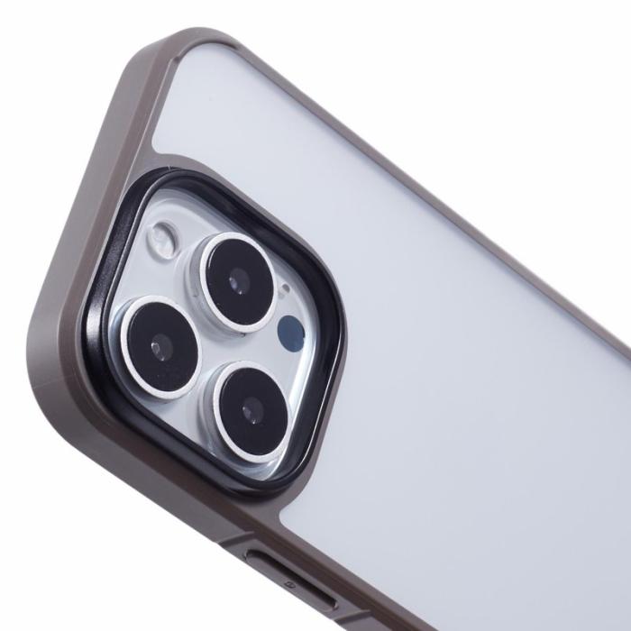 X-Level - X-LEVEL iPhone 16 Pro Fodral Anti-Scratch PC+TPU Matt Grå