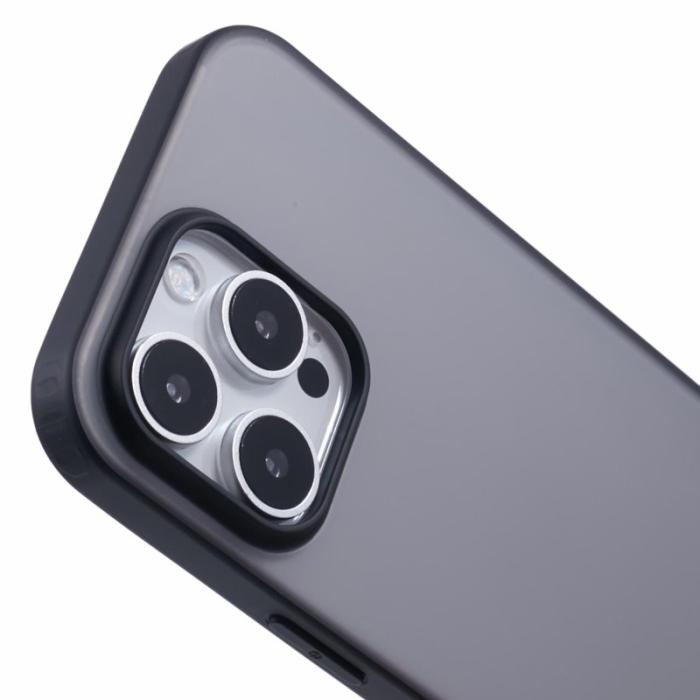 X-Level - X-LEVEL iPhone 16 Pro Fodral Frosted Back Shockproof Svart
