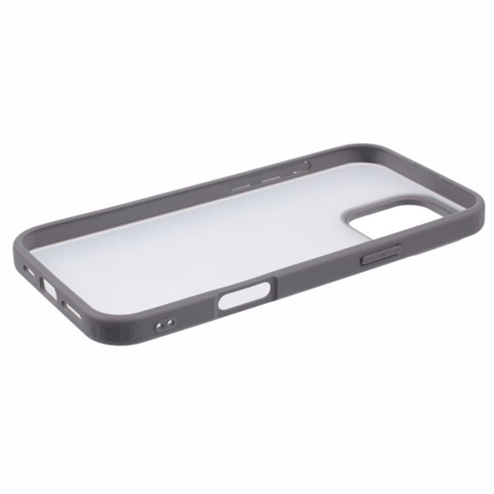 X-Level - X-LEVEL iPhone 16 Pro Fodral Frosted PC+TPU Stöttålig Grå