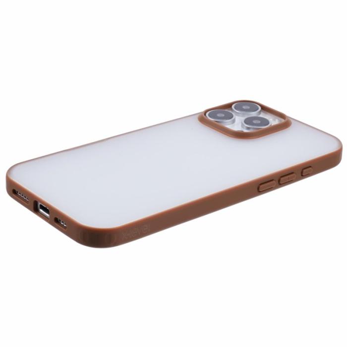 X-Level - X-LEVEL iPhone 16 Pro Fodral Frosted PC+TPU Titanium Gold