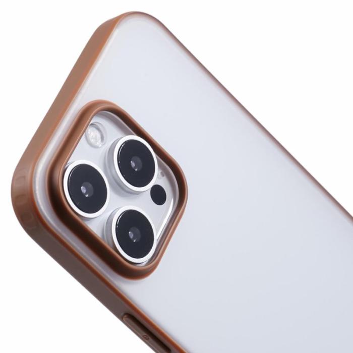 X-Level - X-LEVEL iPhone 16 Pro Fodral Frosted PC+TPU Titanium Gold