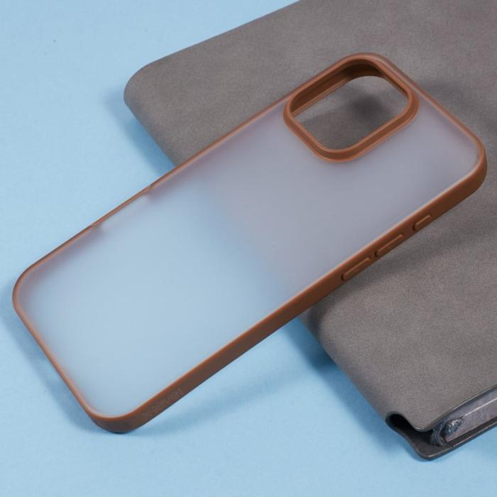 X-Level - X-LEVEL iPhone 16 Pro Fodral Frosted PC+TPU Titanium Gold