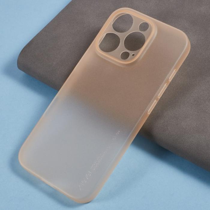 X-Level - X-LEVEL iPhone 16 Pro Fodral Hård PP Matt 0.18mm Ultra-Tunn - Desert Gold