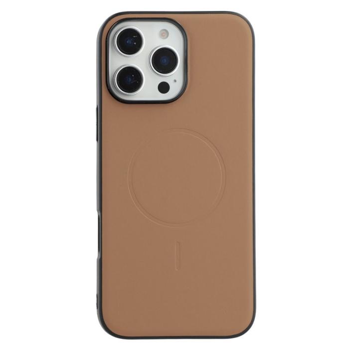 X-Level - X-LEVEL iPhone 16 Pro Fodral Läder Flip Ställ Desert Gold