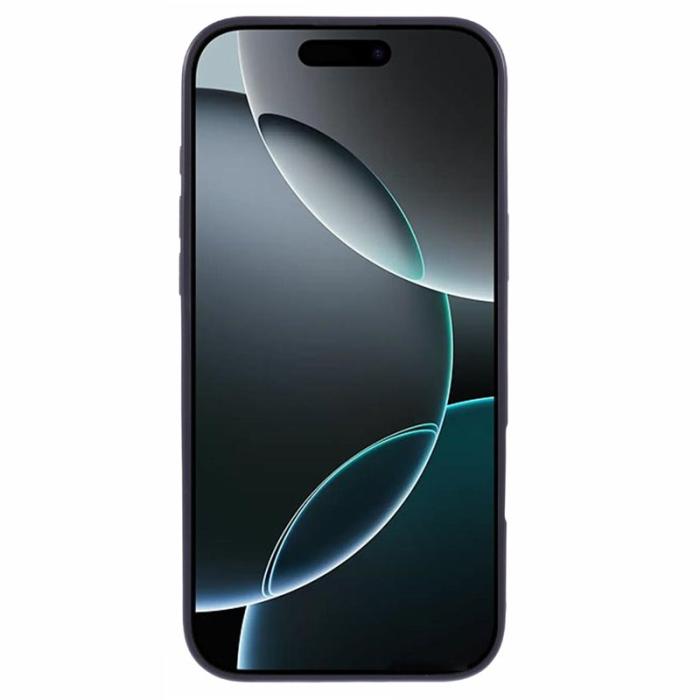 X-Level - X-LEVEL iPhone 16 Pro Fodral Läderbelagd TPU Med Ställ - Blå